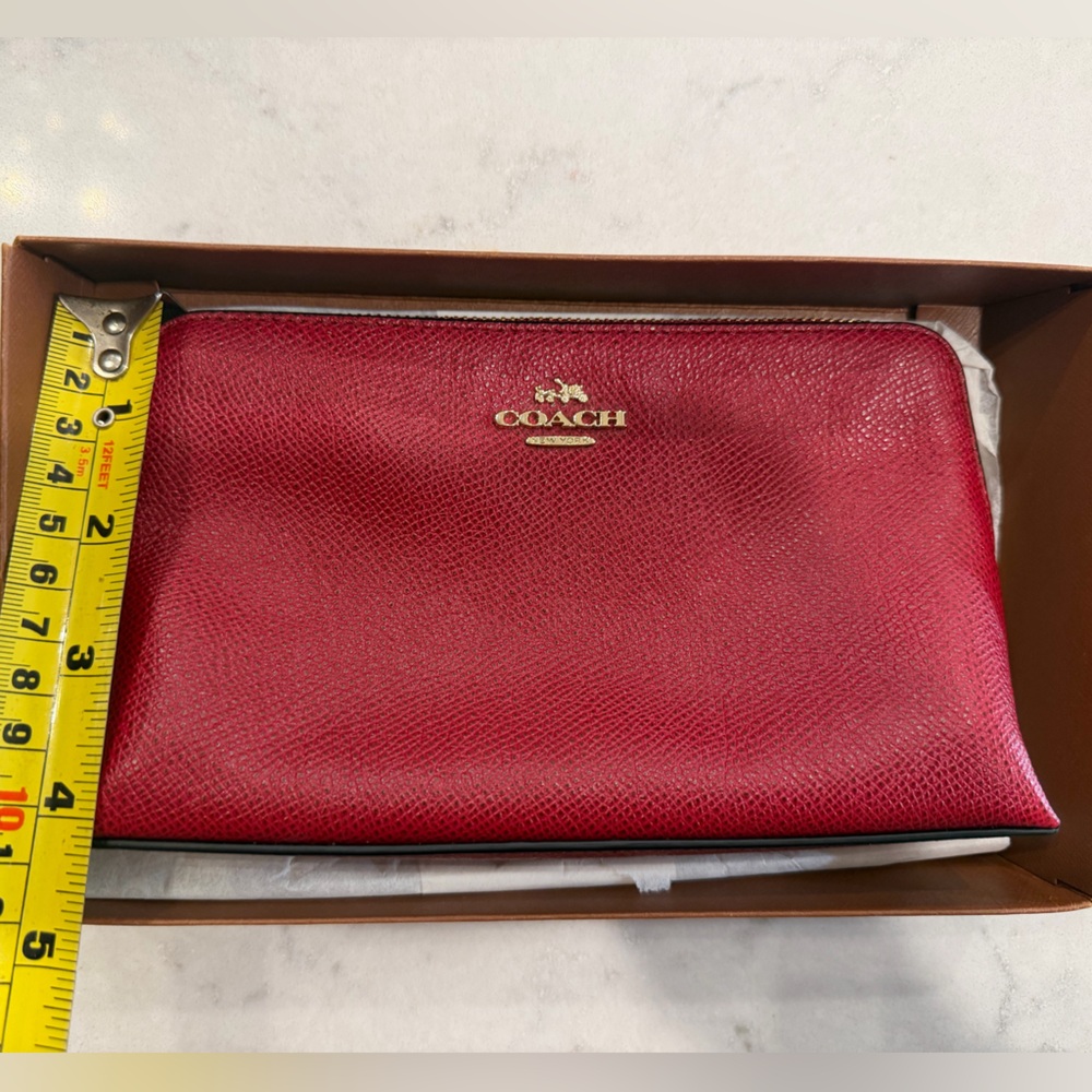NEW NEVER USED Coach makeup bag
